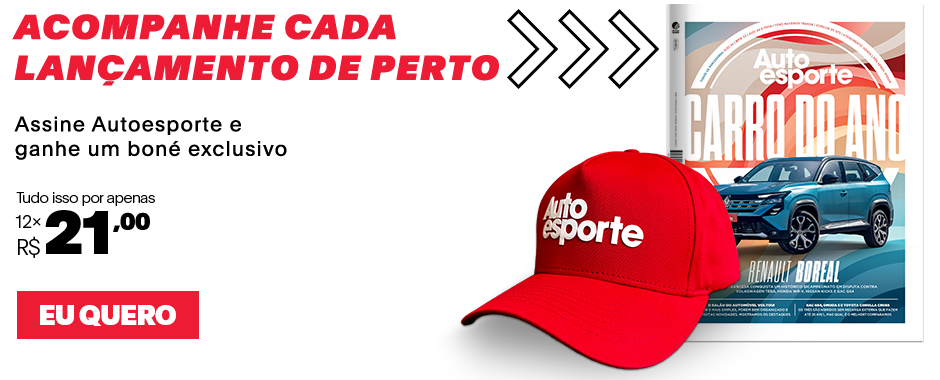 Assine Autoesporte e ganhe um bon&eacute; exclusivo. 12x R$21,00. EU QUERO!